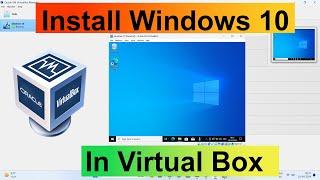 How to Install Windows10 in Virtual Box on Windows11  Windows10 Ko VirtualBox me Kaise Install Kare