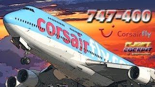 CORSAIRFLY 747-400 Paris to Miami