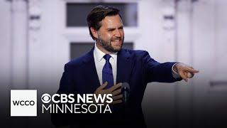 JD Vance introduces himself for first time as Trumps VP pick at day 3 of RNC