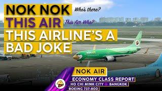 NOK AIR Economy Class ⇢【4K Trip Report Ho Chi Minh City to Bangkok】A BAD Joke