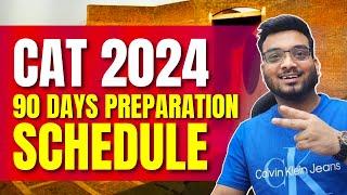 Crack CAT 2024 with this weekly plan in 90 Days  CAT Preparation Strategy  Crack CAT in 3 Months