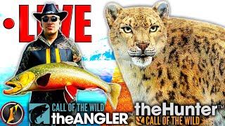 Snow Leopard Hunt Lets Get That Diamond + Fishing Later  LIVE