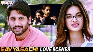 Savyasachi South Movie Love Scenes  Naga Chaitanya  Madhavan  Nidhhi Agerwal  Aditya Movies