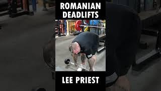 LEE PRIEST Romanian Deadlifts