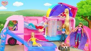 Puppe Wohnwagen  Barbie Traum Wohnmobil