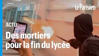 Élèves cagoulés mortiers fumigènes… ce lycée pris d’assaut pour fêter la fin dannée scolaire