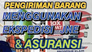 PENGIRIMAN BARANG MENGGUNAKAN EKSPEDISI JNE & ASURANSI. #ekspedisi #kurir #jasaekspedisi #jne