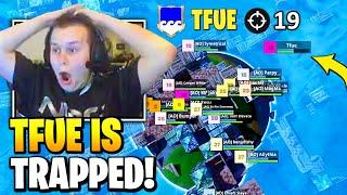 BenjyFishy Watches Tfue FIGHT In The WORST ZONE *EVER*  Fortnite Daily Funny Moments Ep.576