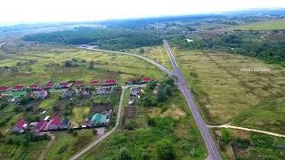 г. Валуйки улица Никольская аэросъёмка Valuiki Nikolskaya street aerial photography