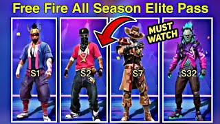 Garena Free Fire All Elite Passes From Season 1 To Season 35  Garena Free Fire