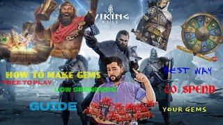ULTIMATE GUIDE to get & spend GEMS as a free player & dolphinlow spender  Viking Rise