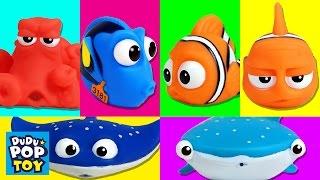 디즈니 픽사 도리를 찾아서 목욕물총 장난감 Disney Pixar Finding Dory Bath Squirt Toys Swimming Dory