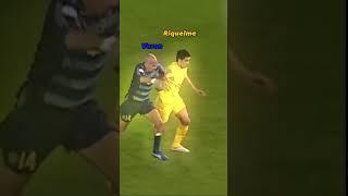 When Riquelme Knocked Veron Down at Champions League #shorts #football