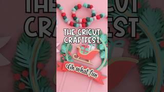 Join me for the FREE Holiday Cricut Craft Fest - Oct 2-6th #cricut #christmasdiys