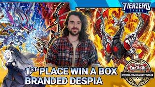 Branded Despia  1ST PLACE WIN-A-BOX  Joseph Ray  Yu-Gi-Oh