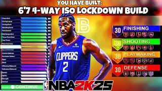 This ALL AROUND ISO LOCKDOWN” IS BREAKING NBA 2K25 BEST ISO LOCKDOWN BUILD IN NBA 2K25