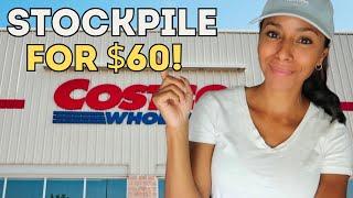 Costco Prepper Pantry Haul Budget Stockpile for $60