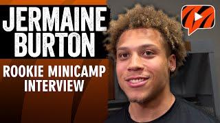 Jermaine Burton on Bengals Receivers Rookie Minicamp His Fit on Offense and More