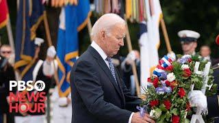 WATCH LIVE Biden joins Memorial Day wreath-laying ceremony at  Tomb of the Unknown Soldier