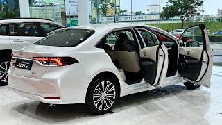 2023 Toyota Corolla Altis White Color - Exterior and Interior Details