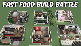 100k FAST FOOD BUILD BATTLE