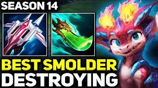 RANK 1 BEST SMOLDER SHOWS HOW TO DESTROY  League of Legends