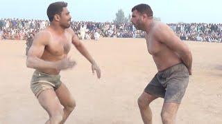 Javed Jatto Vs Amir Sap Open Kabaddi Kusti Dangal Match  Mianwali 14-2-2021