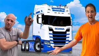 SCANIA S SERIES DESIGNING  BIG CUSTOM PLANS  #truckertim