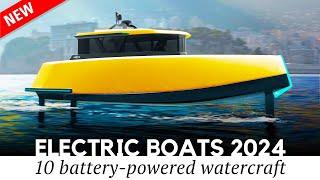 New Electric Boats of 2024 Innovative Watercraft for Transportation & Recreation