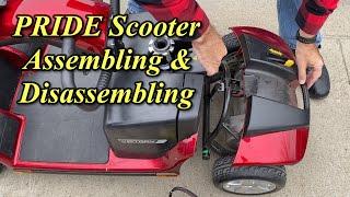 How to assemble and disassemble a PRIDE Victory 94 wheel Mobility Scooter