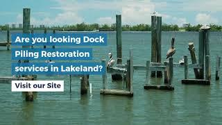 Dock Piling Restoration in Sarasota