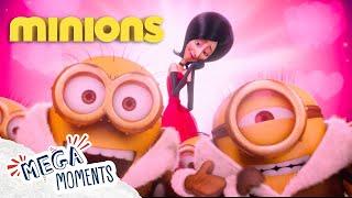 The Minions Search For A Boss  Despicable Me + Minions  Compilation  Movie  Mega Moments