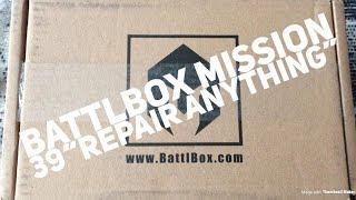 Battlbox Mission 39 Repair Anything Unboxing basic level