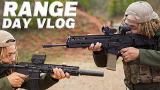 The IWI Carmel is AMAZING  HK416 Clone BRN4  KELTEC Sub 2000 Gen 3 And More  Range Day Vlog