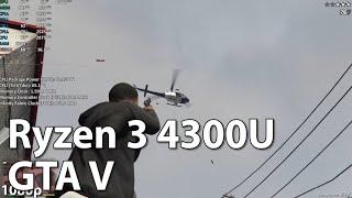 AMD Ryzen 3 4300U Vega 5 Test - Grand Theft Auto V