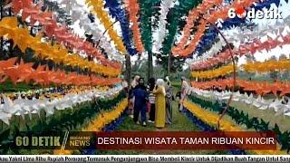 Di Penghujung Libur Lebaran Taman Ribuan Kincir di Cisaroni Garut Jadi Incaran Wisatawan