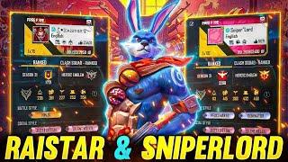 SNIPERLORD BR RANK MATCH PUSH  FREE FIRE LIVE #RAISTAR #FREEFIRELIVE #GYANGAMING