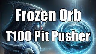 Best Frozen Orb Pit Pushing Build  Jon Snow