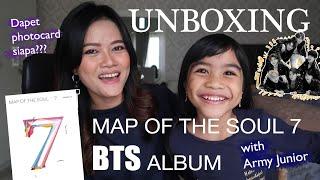 Unboxing BTS Map Of The Soul 7 Album bareng Army Junior