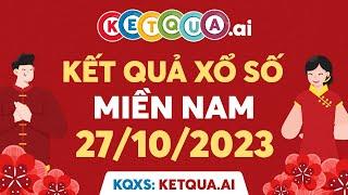 XSMN 27102023 - KQXSMN - Xổ số miền Nam thứ SÁU ngày 27 tháng 10 năm 2023 - SXMN - XSNM - KQSXMN