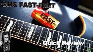 GHS FAST-FRET Quick Review - Guitar String Cleaner