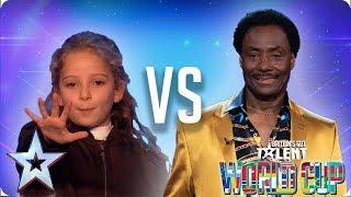 Issy Simpson vs Donchez Dacres  Britains Got Talent World Cup 2018