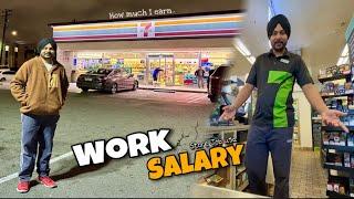 AMERICA CH WORK & SALARY KINI A  STORE JOB USA