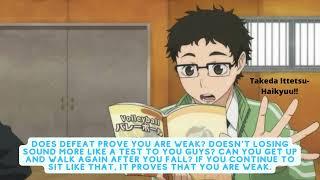 TAKEDA ITTETSU QUOTES FROM HAIKYUU