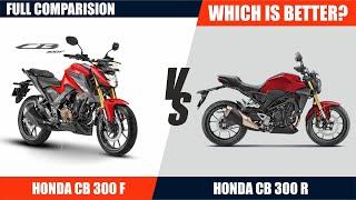 Honda CB300F vs CB300R Comparison  Detailed & Short Video  Tirupur Bigwing  Raba Honda