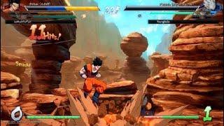 DRAGON BALL FighterZ - Gohan super kamehameha vs vegeta final flash