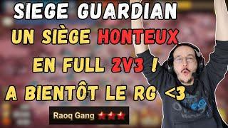 SIEGE GUARDIAN  Je pète un plomb en full 2V3  SUMMONERS WAR