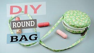 Simple and Fashionable DIY Round Bags - Awesome Free Bag Making Tutorials