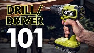 How to Use a DrillDriver  RYOBI Tools 101