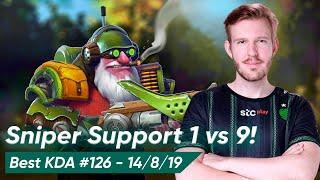  Cr1t- SNIPER 7.36 SOFT SUPPORT 4 Pos  Dota 2 Pro Gameplay